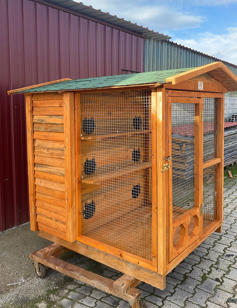 L Boy Balkonlu Kedi Evi